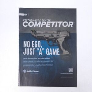 Smith & Wesson M&P 22 Magnum Advertising Print Ad 30-Round Pistol Promo Poster